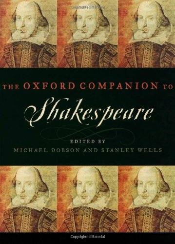 THE OXFORD COMPANION TO SHAKESPEARE