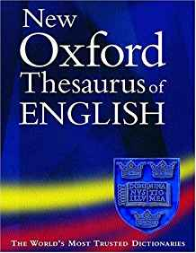 NEW OXFORD THESAURUS OF ENGLISH