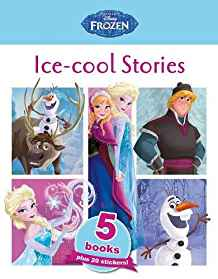 DISNEY ICE-COOL STORIES: 5 BOOKS PLUS 20 STICKERS!
